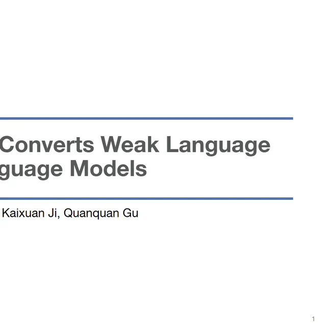 Self-play fine-tuning converts weak language models to strong language models